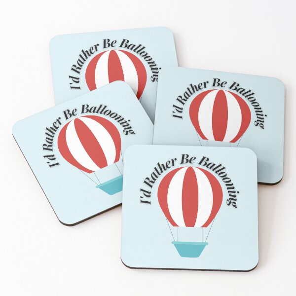 Item preview, I'd Rather Be Ballooning Hot Air Balloon designed and sold by StudioShine.