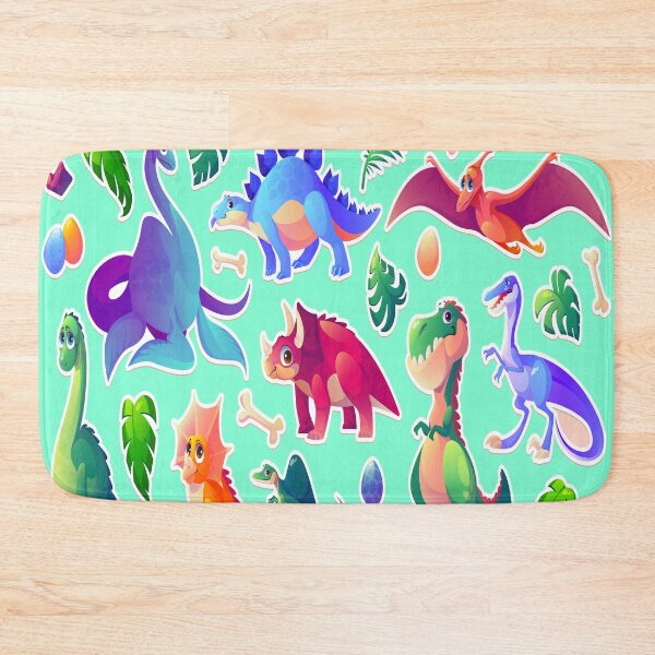 Item preview, Dinosaurs Children style Сolor print designed and sold by artdragongift 15.