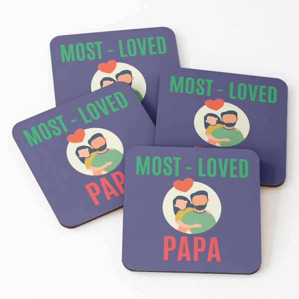 Item preview, Most Loved Papa designed and sold by RedTomasB.
