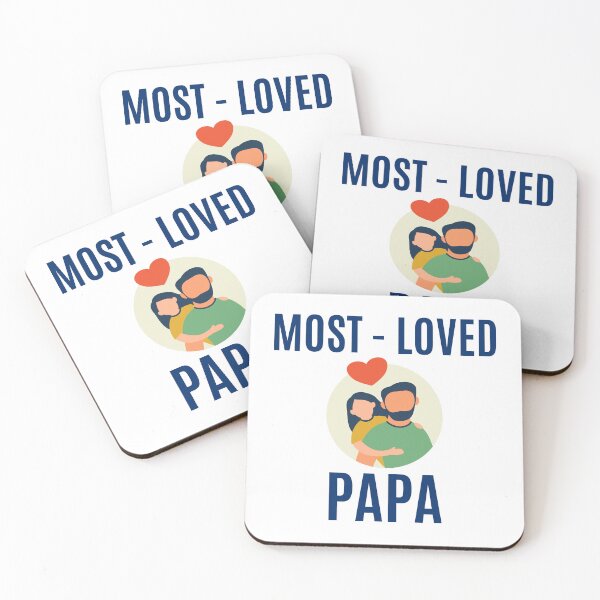 Item preview, Most Loved Papa designed and sold by RedTomasB.