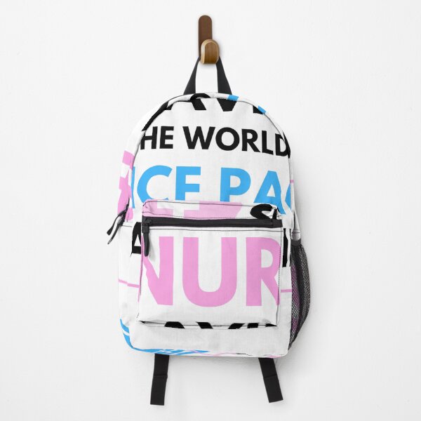 Item preview, School Nurses saving the world one ice pack at a time, cool design for School Nurses designed and sold by Sun Rise.