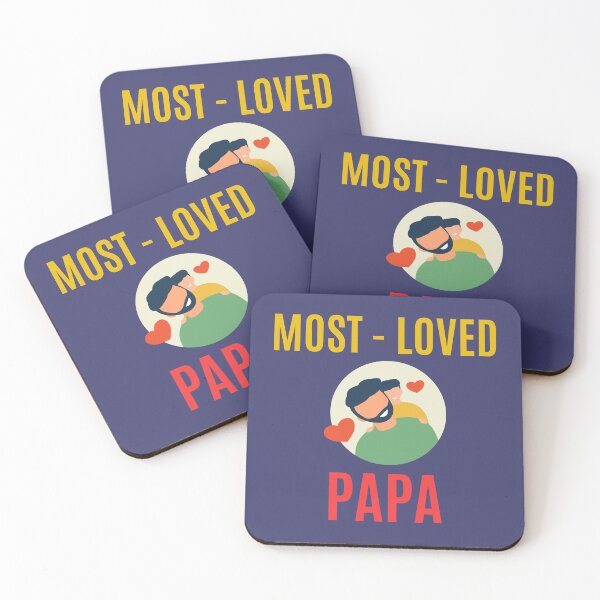Item preview, Most Loved Papa designed and sold by RedTomasB.