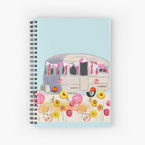 Item preview, Vintage Summer Caravan trailer  designed and sold by Leatextileart.