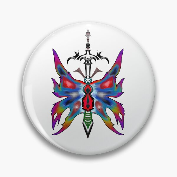 Item preview, Butterfly with a sward designed and sold by Artsbyhash.