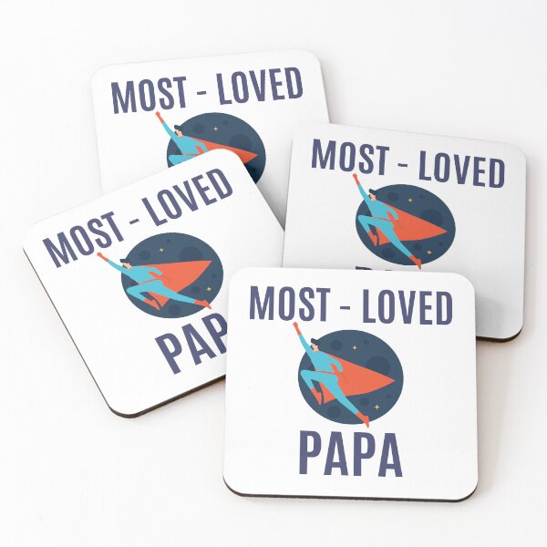 Item preview, Most Loved Papa designed and sold by RedTomasB.