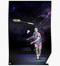Lin Dan - Badminton Edit Poster