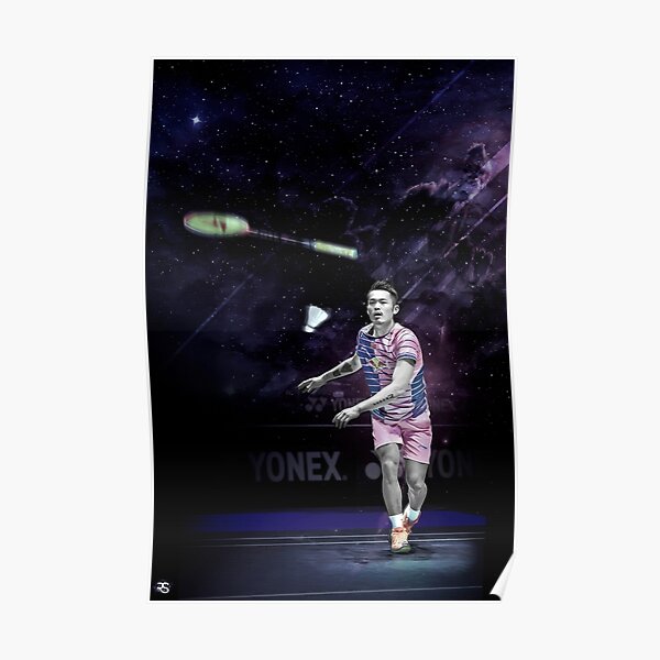 Lin Dan - Badminton Edit Poster