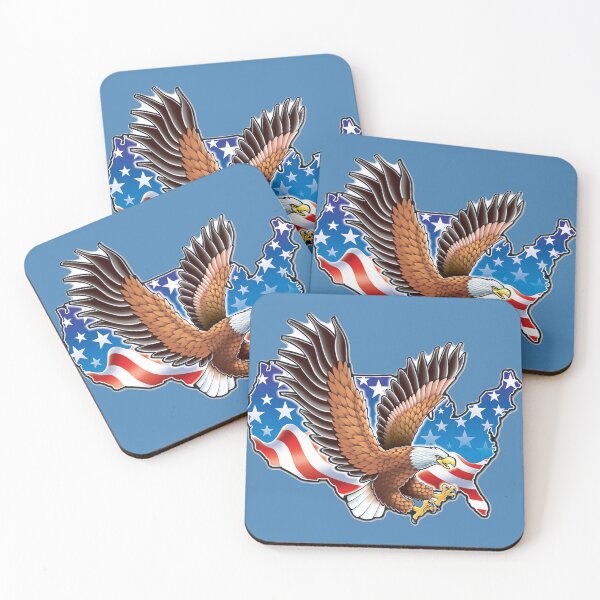 Item preview, USA retro style color art designed and sold by artdragongift 15.