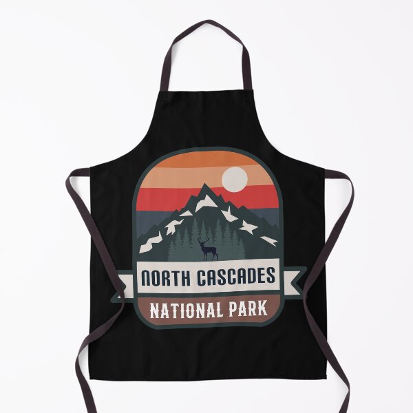 Aperçu de l'œuvre Parc national de North Cascades créée et vendue par Road-tees.