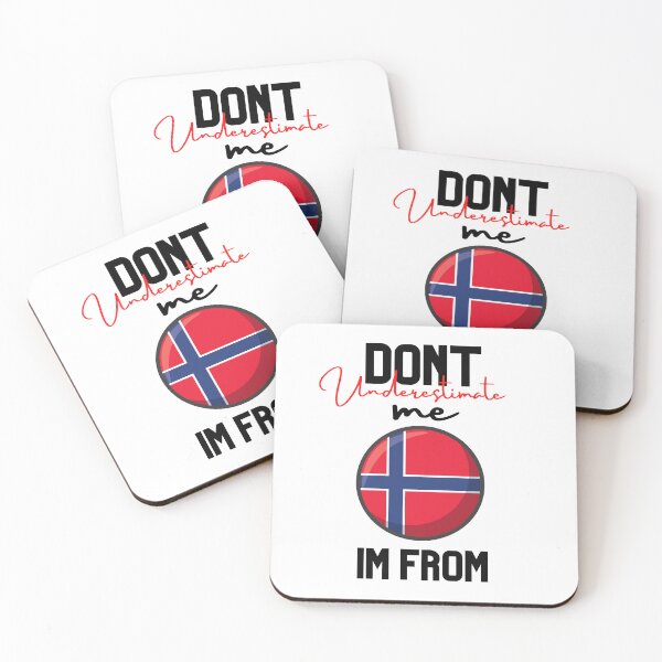 Item preview, norway Flag,dont underestimate me i'm from norway,im from norway designed and sold by behappysiempre.