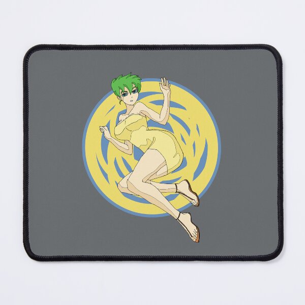 Item preview, Yellow Bodycon Dress Anime Girl, Green Hair designed and sold by Chubuter.