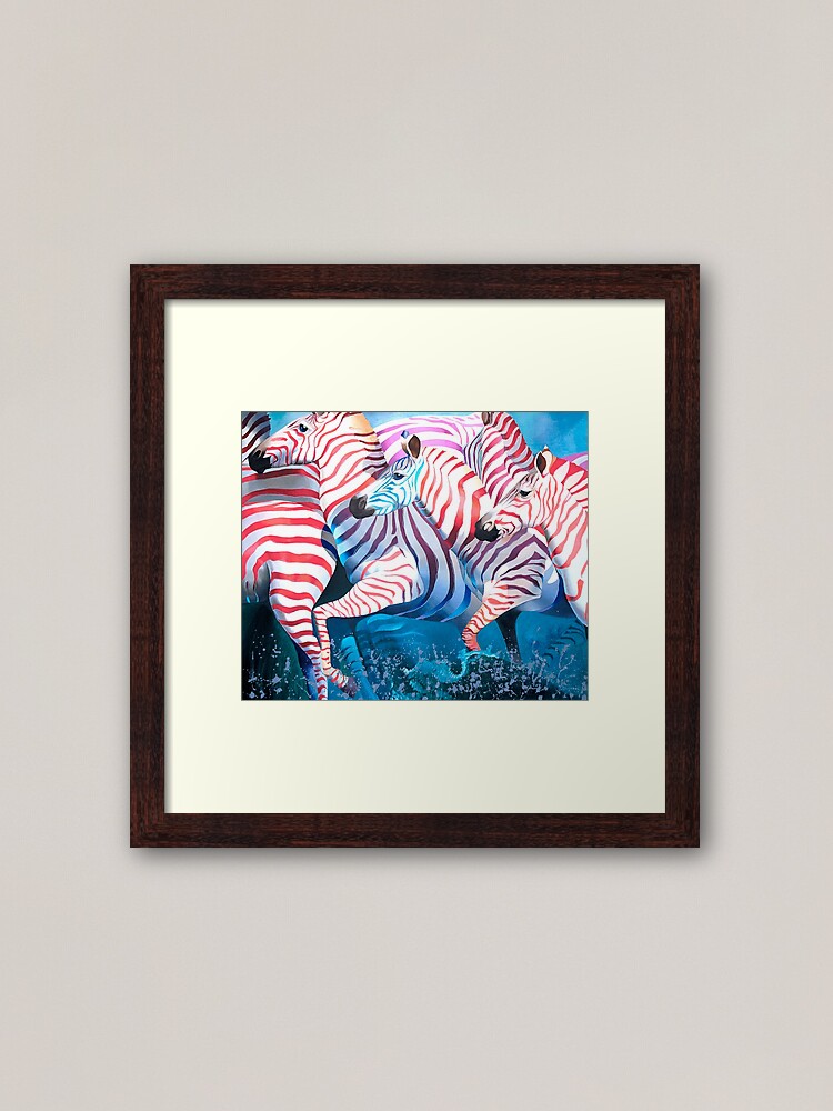 Thumbnail 2 of 7, Framed Art Print, Best Wishes to all of you! designed and sold by Binovska.