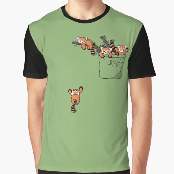 Artikel-Vorschau von Pocket Red Panda Bears, designt und verkauft von Beka Designs.