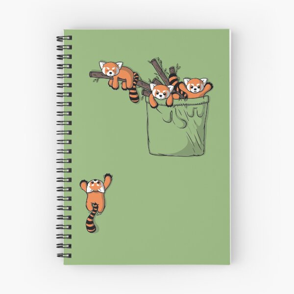 Artikelvorschau, Pocket Red Panda Bears entworfen und verkauft von Beka Designs.