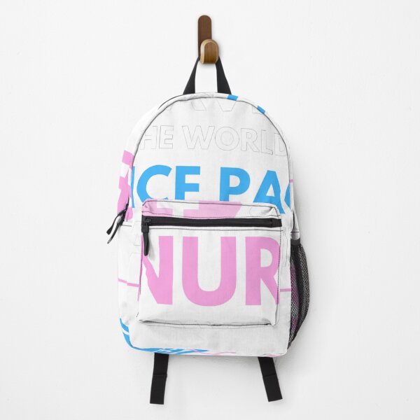 Item preview, School nurses saving the world one ice pack at a time, cool design for School Nurses designed and sold by Sun Rise.