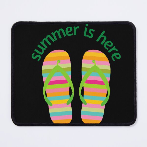 Item preview, Summer Is Here in Flip Flops designed and sold by DigitalChickHub.