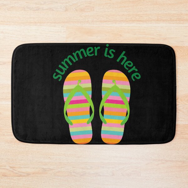 Item preview, Summer Is Here in Flip Flops designed and sold by DigitalChickHub.