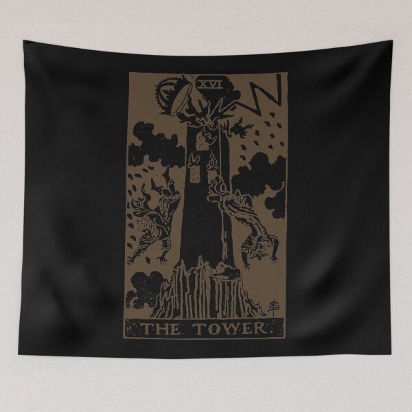 Item preview, The Tower Tarot designed and sold by EsotericExposal.