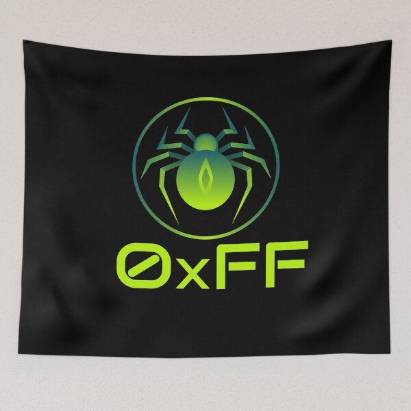 Item preview, Cyber security - Hex Hacker 0xff Neon, Spider designed and sold by clubtee.