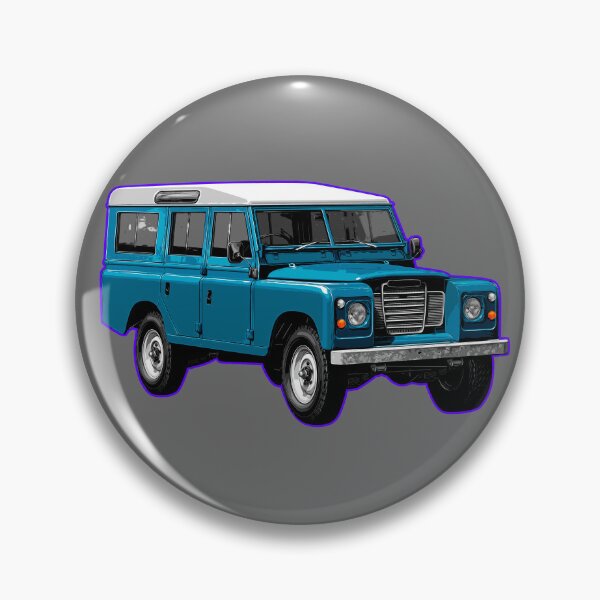 Item preview, Artwork LR RR British Original Offroad 4x4  ocean blue designed and sold by SketchNinja.