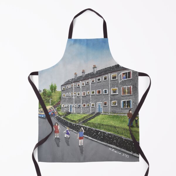 Item preview, Moray Road, Port Glasgow 1970's  designed and sold by CrossanArt.