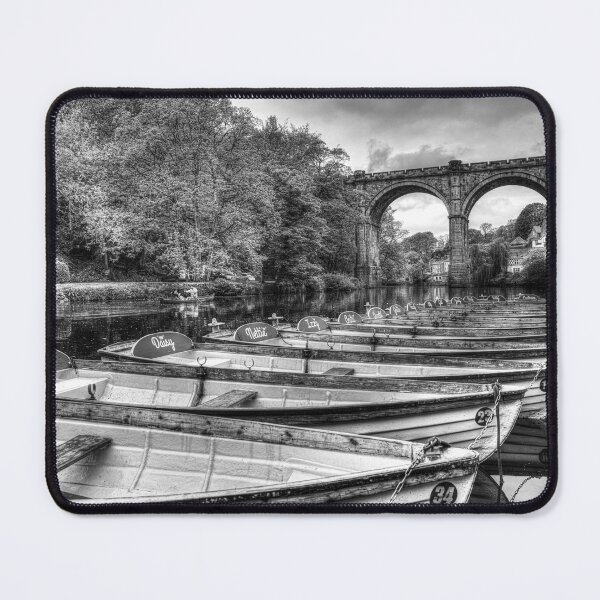 Item preview, knaresborough Viaduct And River Nidd Rowing Boats designed and sold by Paul Thompson Photography.