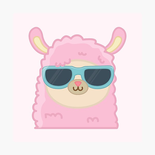 Item preview, Cool Llama designed and sold by Pamo Creates.
