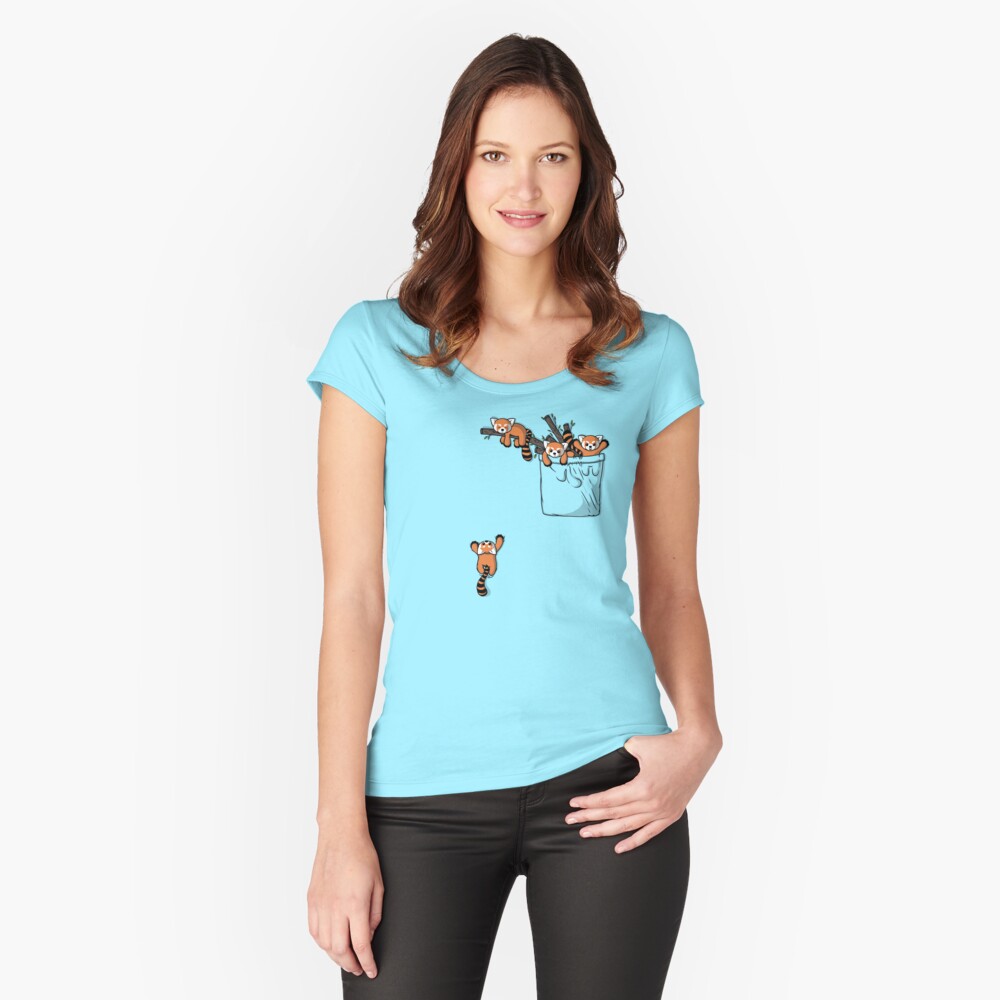 Item preview, Fitted Scoop T-Shirt designed and sold by seteki.