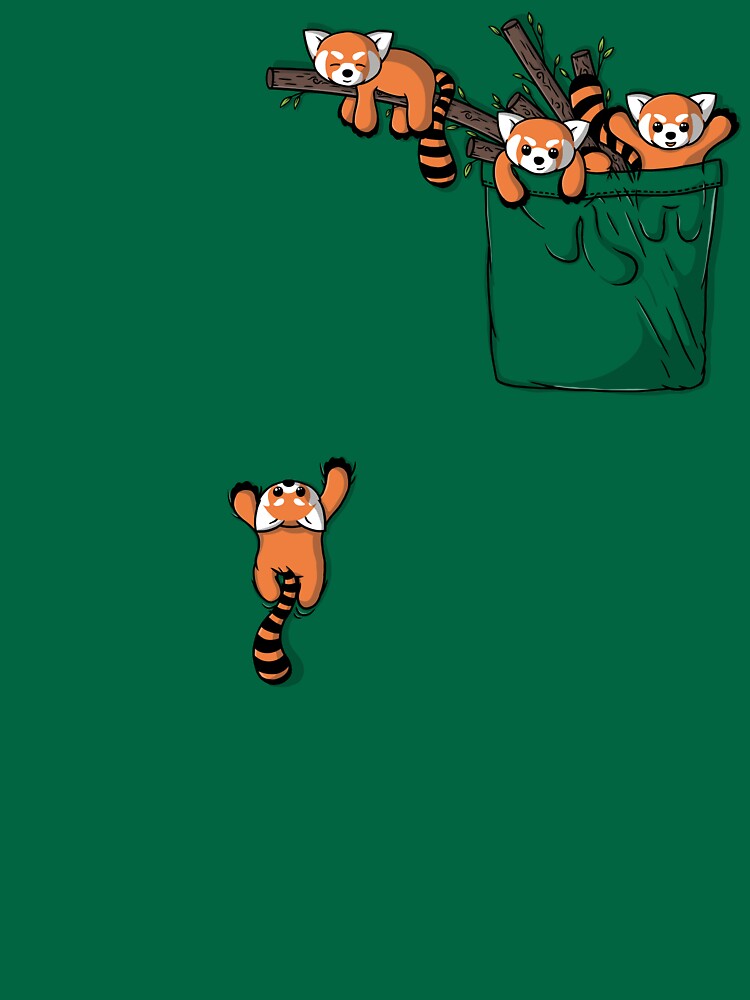 Pocket Red Panda Bears by seteki