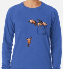 Pocket Red Panda Bears Lightweight Sweatshirt
