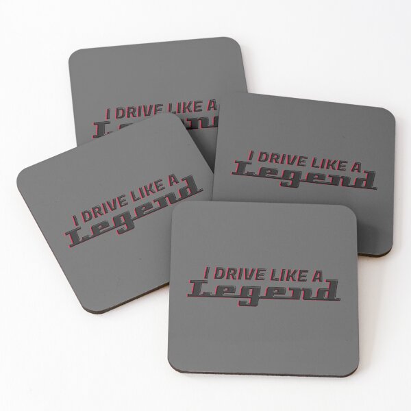 Item preview, I drive like a legend! Black and red! designed and sold by knappidesign.