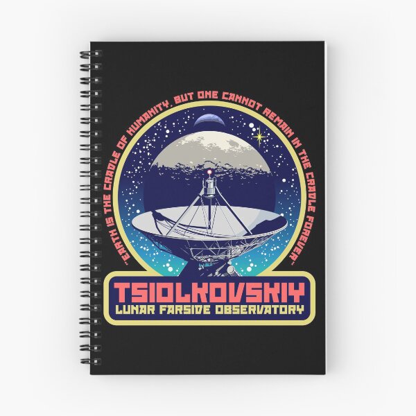 Item preview, TSIOLKOVSKIY LUNAR FARSIDE OBSERVATORY designed and sold by Red-Ape.