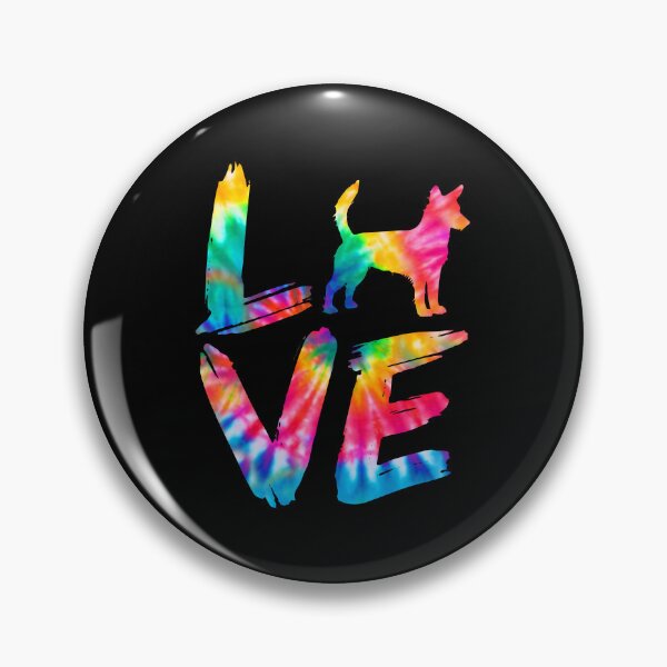 Item preview, Portuguese Podengo Pequeno Dog Love Tie Dye Design designed and sold by rafaeltto.