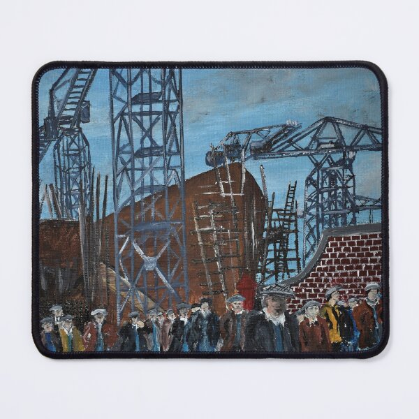 Item preview, Govan Shipyards, gates designed and sold by CrossanArt.