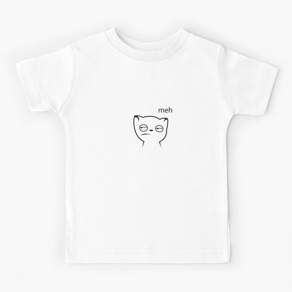 meh cat t shirt