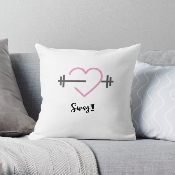 Weightlifting Fairy Kim Bok Joo Swag Throw Pillow