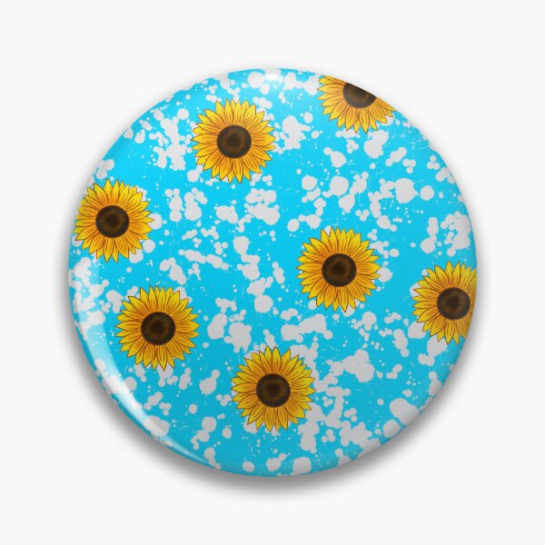 Item preview, splotchy sunflowers designed and sold by memeomemeo.