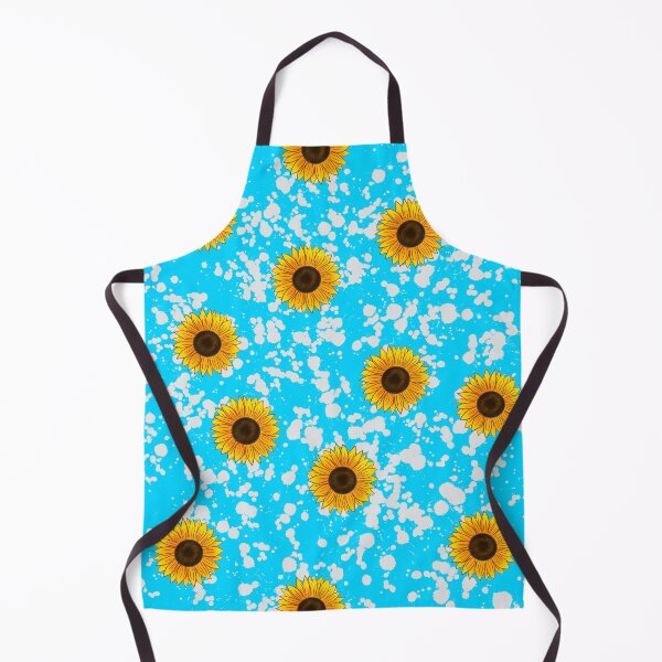 Item preview, splotchy sunflowers designed and sold by memeomemeo.