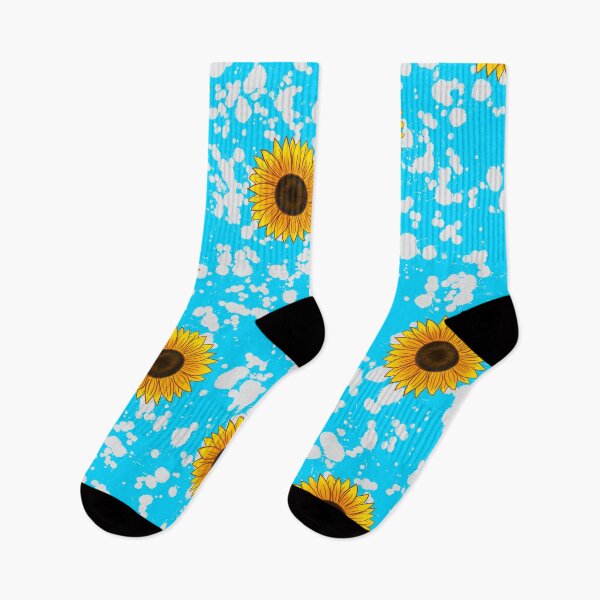 Item preview, splotchy sunflowers designed and sold by memeomemeo.