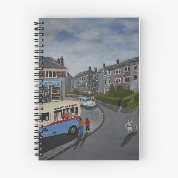 Item preview, Brightside Avenue, Port Glasgow 1970's  designed and sold by CrossanArt.