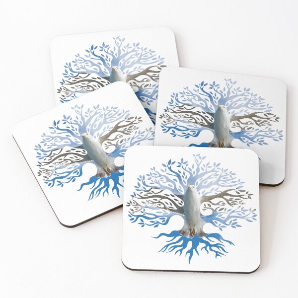 Item preview, tree and seagull designed and sold by bakerelassioui.
