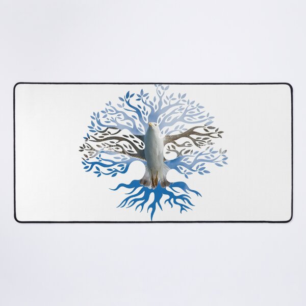 Item preview, tree and seagull designed and sold by bakerelassioui.