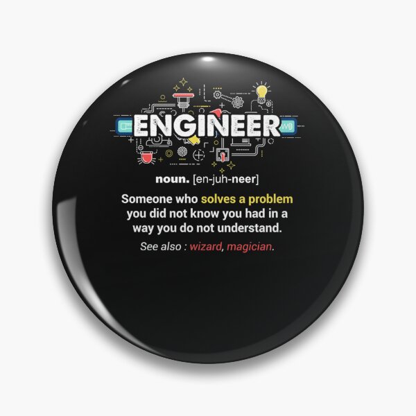 Item preview, Engineer Definition Funny Gift Essential T-Shirt designed and sold by SylviaKroll.