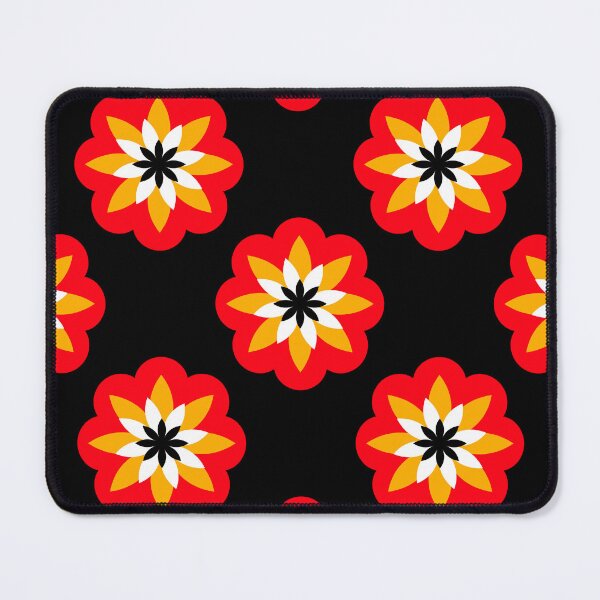 Item preview, beautiful flowers on black background designed and sold by Chamaiporn Pangtorn.