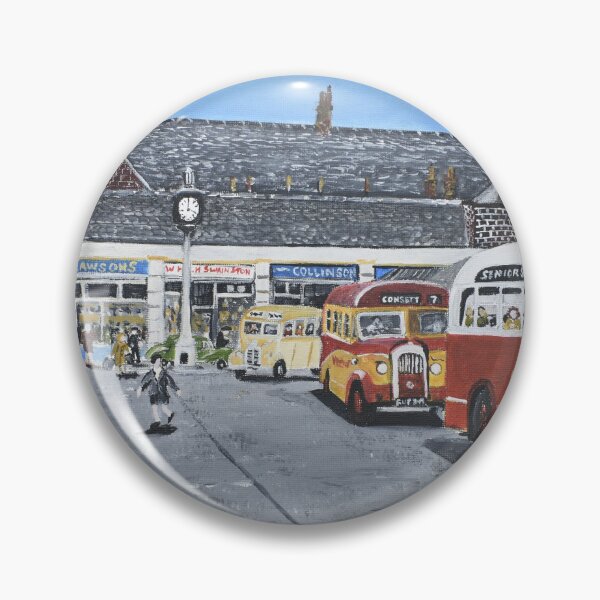 Artikelvorschau, Consett Busbahnhof von alten entworfen und verkauft von CrossanArt.