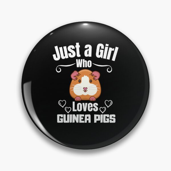 Item preview, Just a Girl Who loves Guinea Pigs  designed and sold by WaguinhoTex.