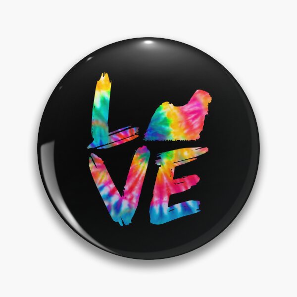 Item preview, Puli Dog Love Tie Dye Design designed and sold by rafaeltto.