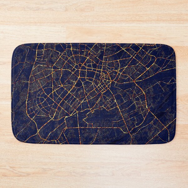 Item preview, Tashkent, Uzbekistan Map  - City At Night designed and sold by deMAP.