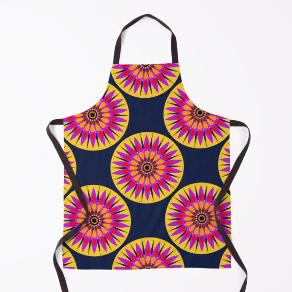 Item preview, Flowers,Yellow purple flowers on a dark blue background designed and sold by Chamaiporn Pangtorn.