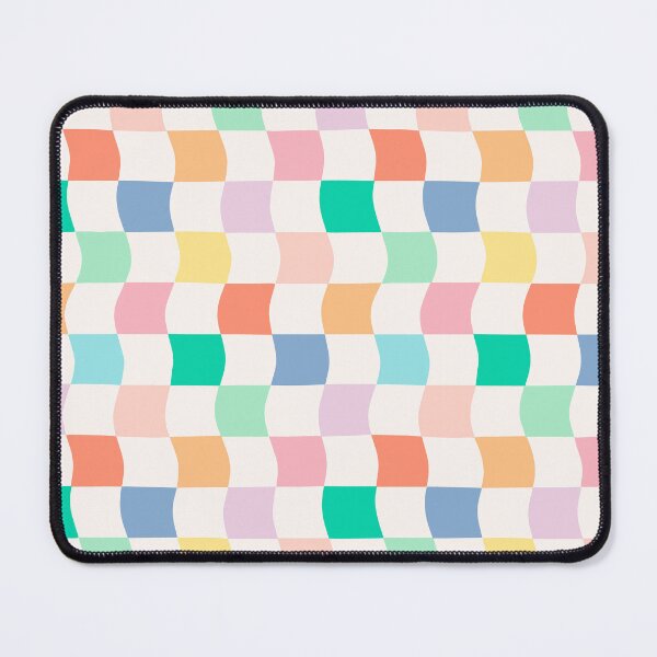 Item preview, Warped Pastel Checks designed and sold by Erika Mauer.